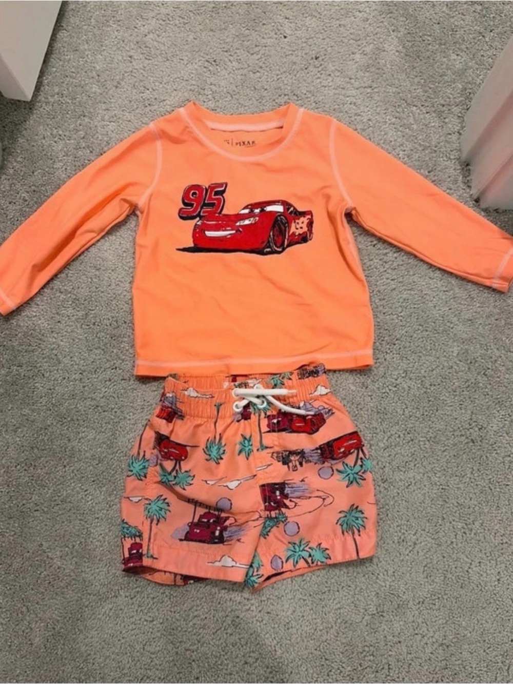 Baby Gap Swim Suit Set Disney Cars